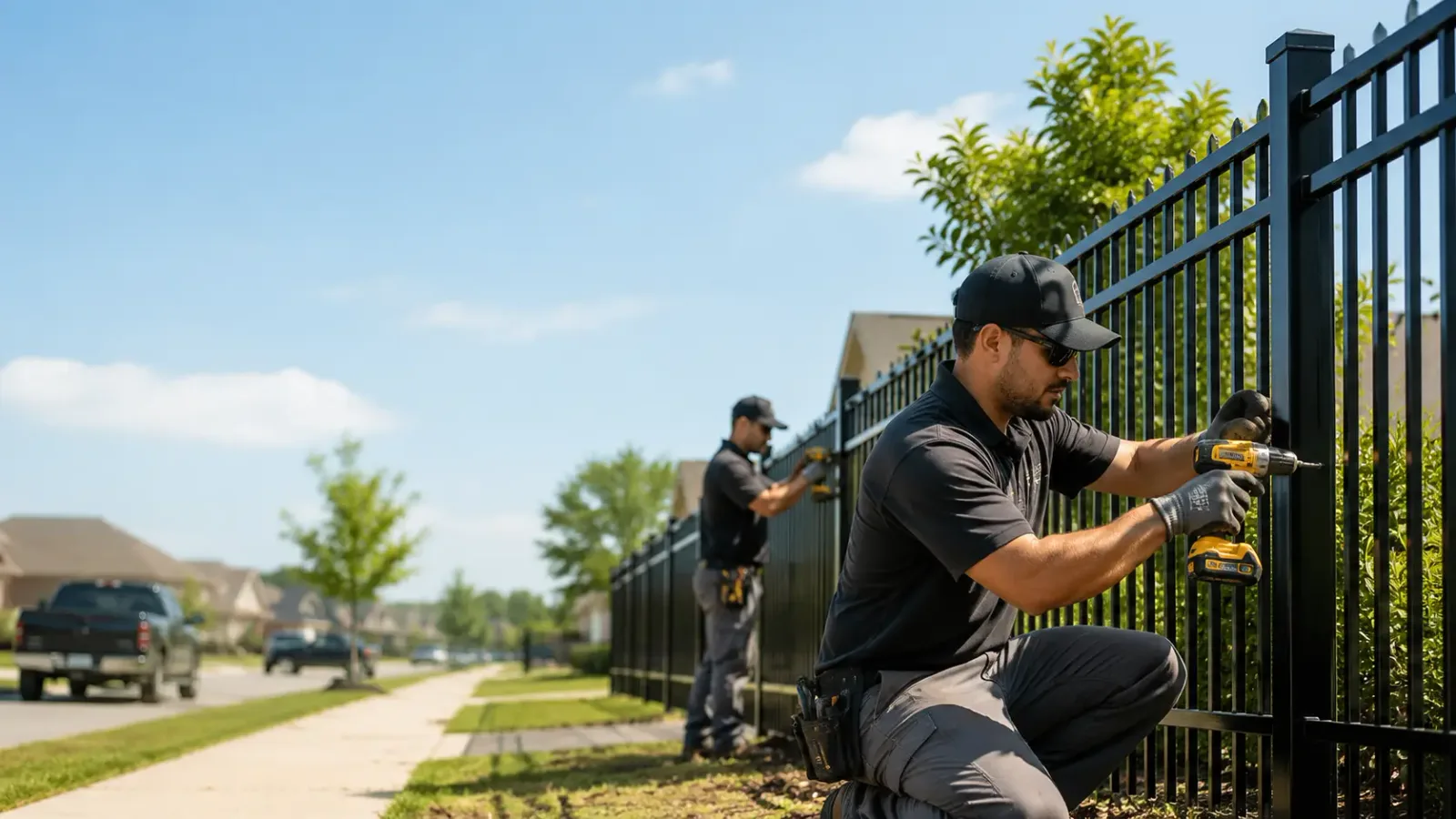 Metal Fence Installation in Leakesville, MS